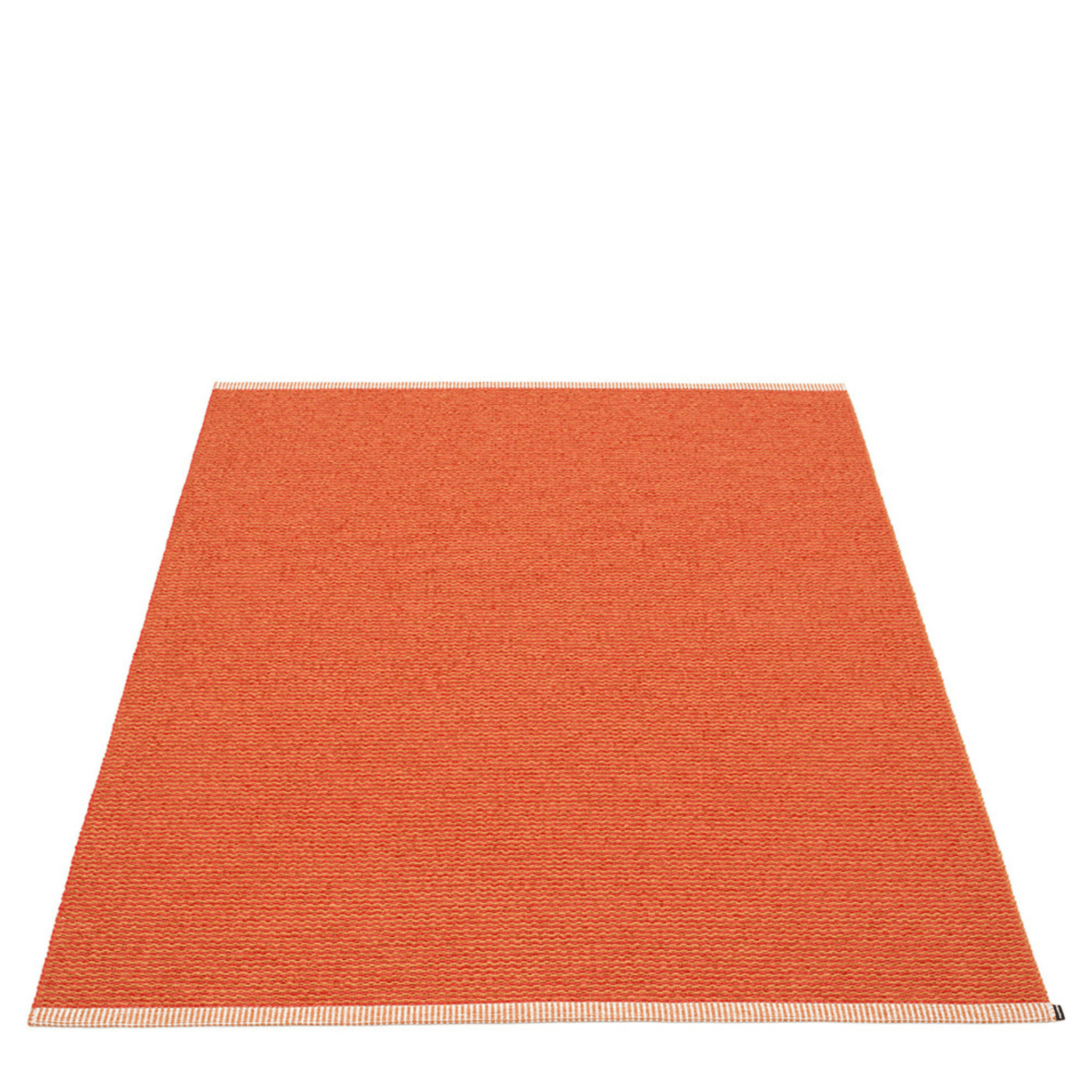 Mono Rug - Pale Orange - Sea Green Designs