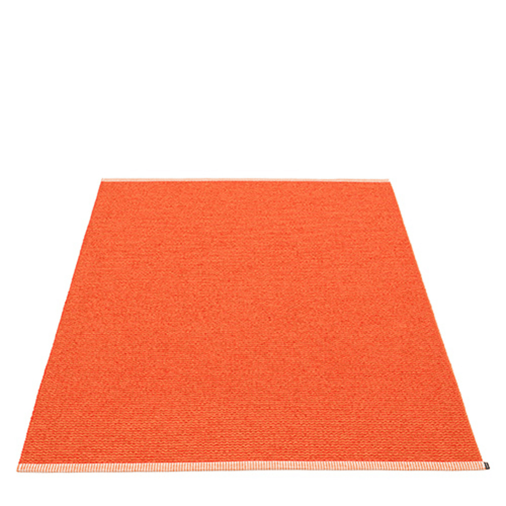 Mono Rug - Pale Orange - Sea Green Designs