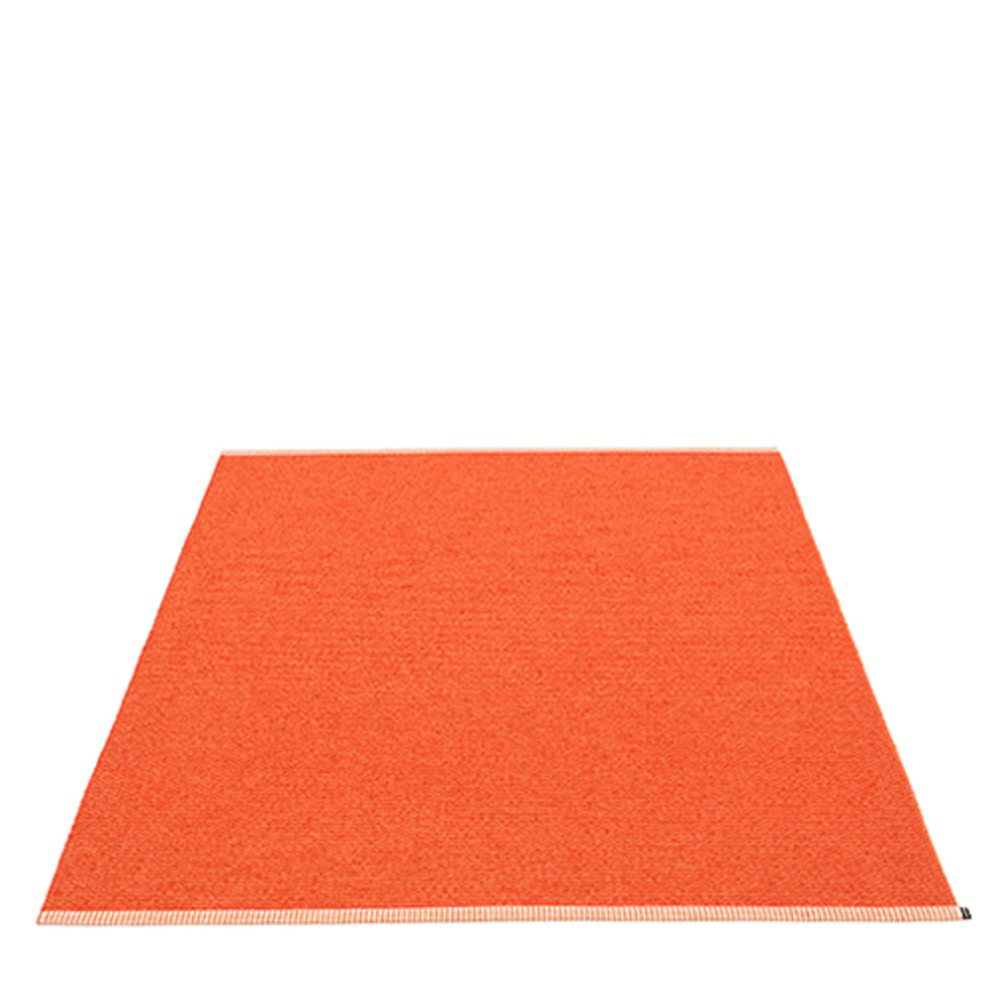 Mono Rug - Pale Orange - Sea Green Designs
