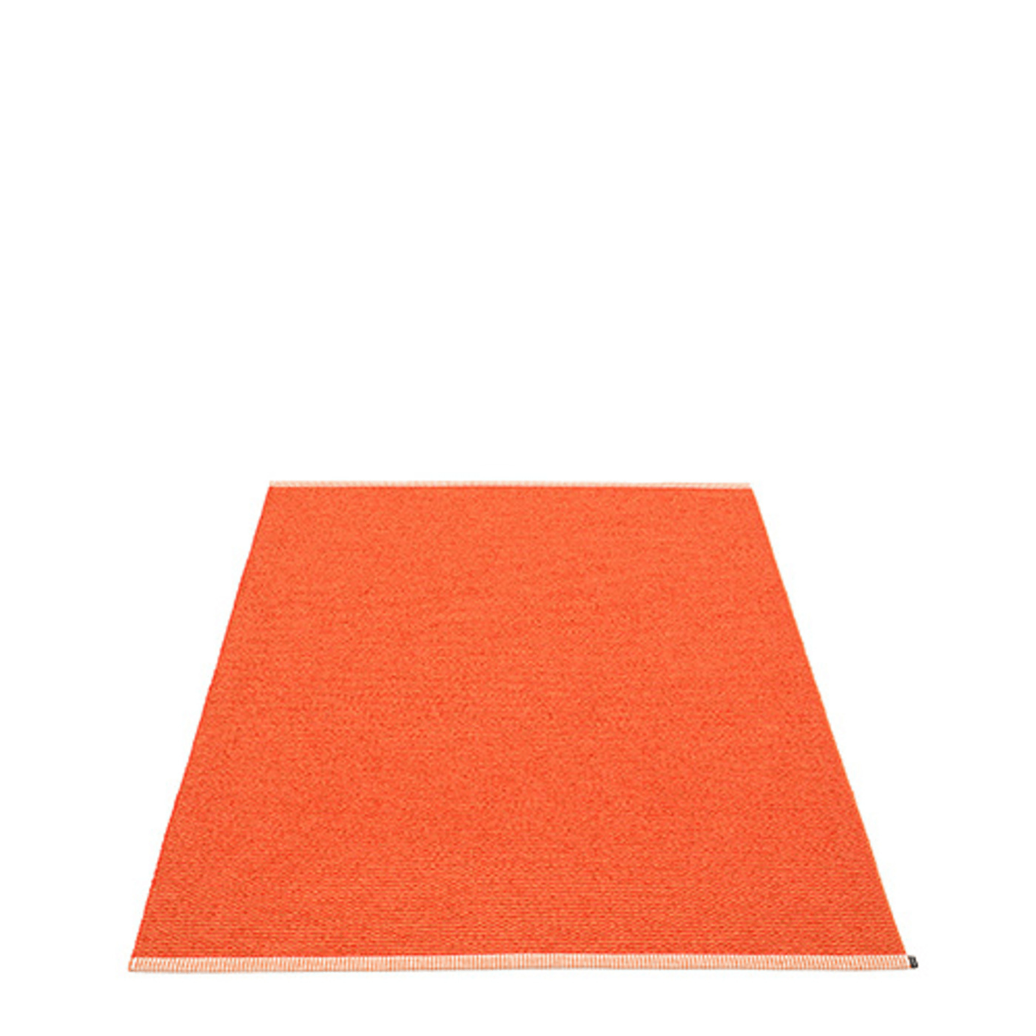 Mono Rug - Pale Orange - Sea Green Designs