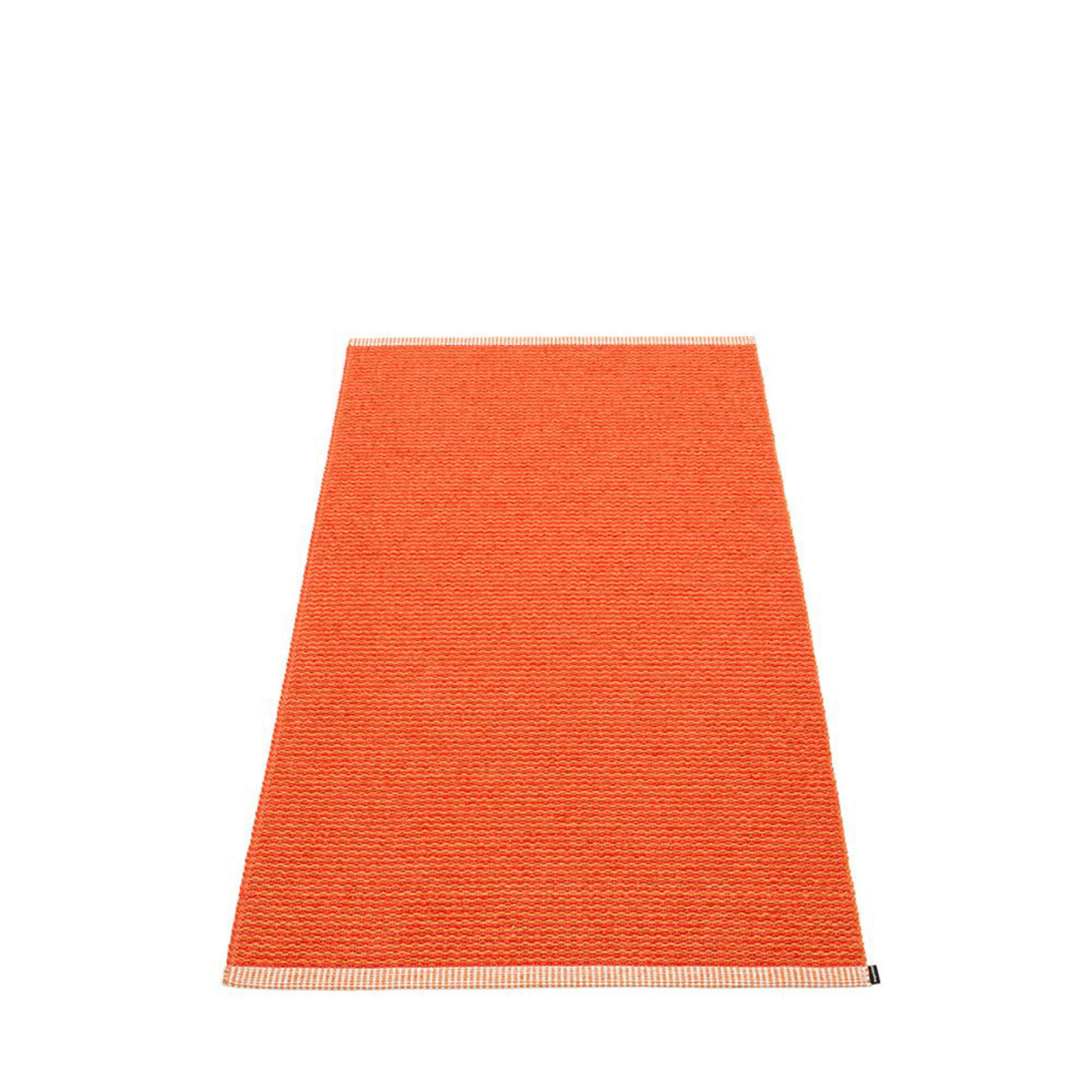Mono Rug - Pale Orange - Sea Green Designs