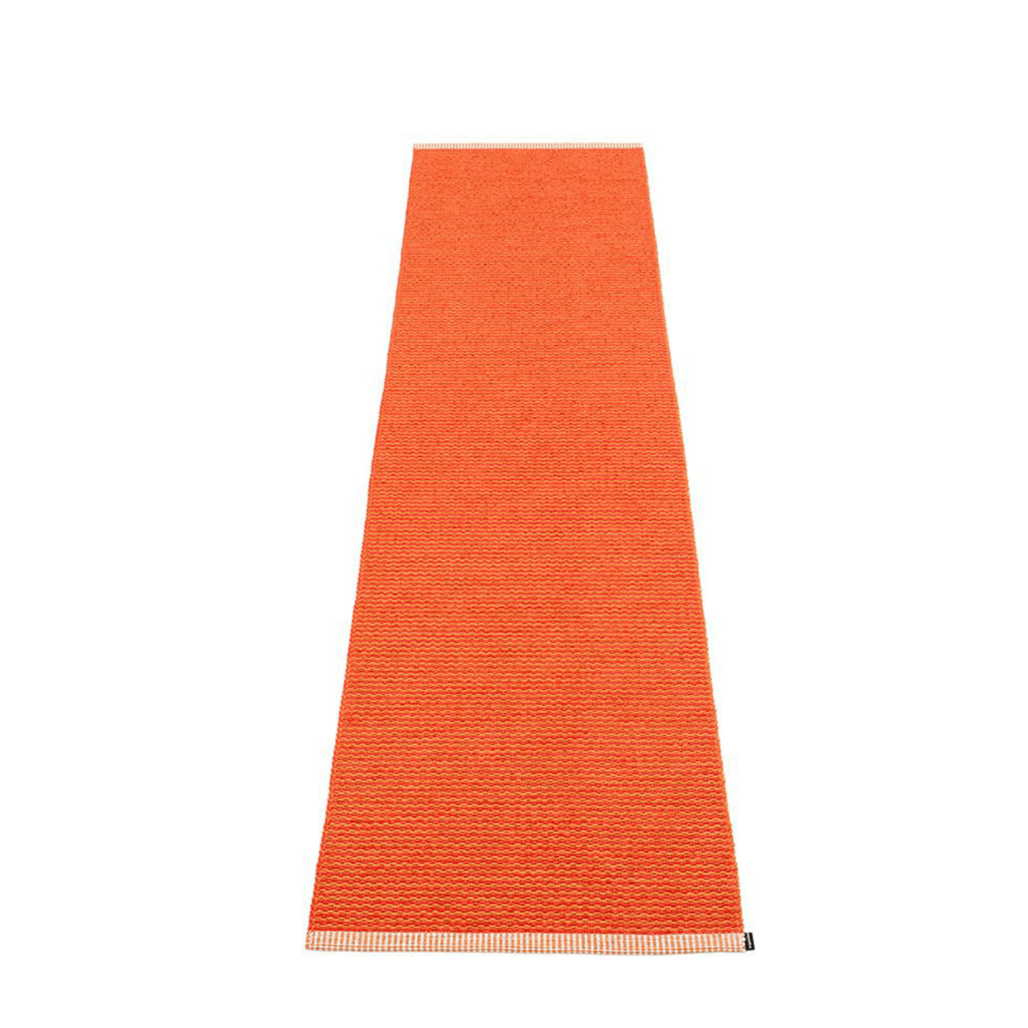 Mono Rug - Pale Orange - Sea Green Designs