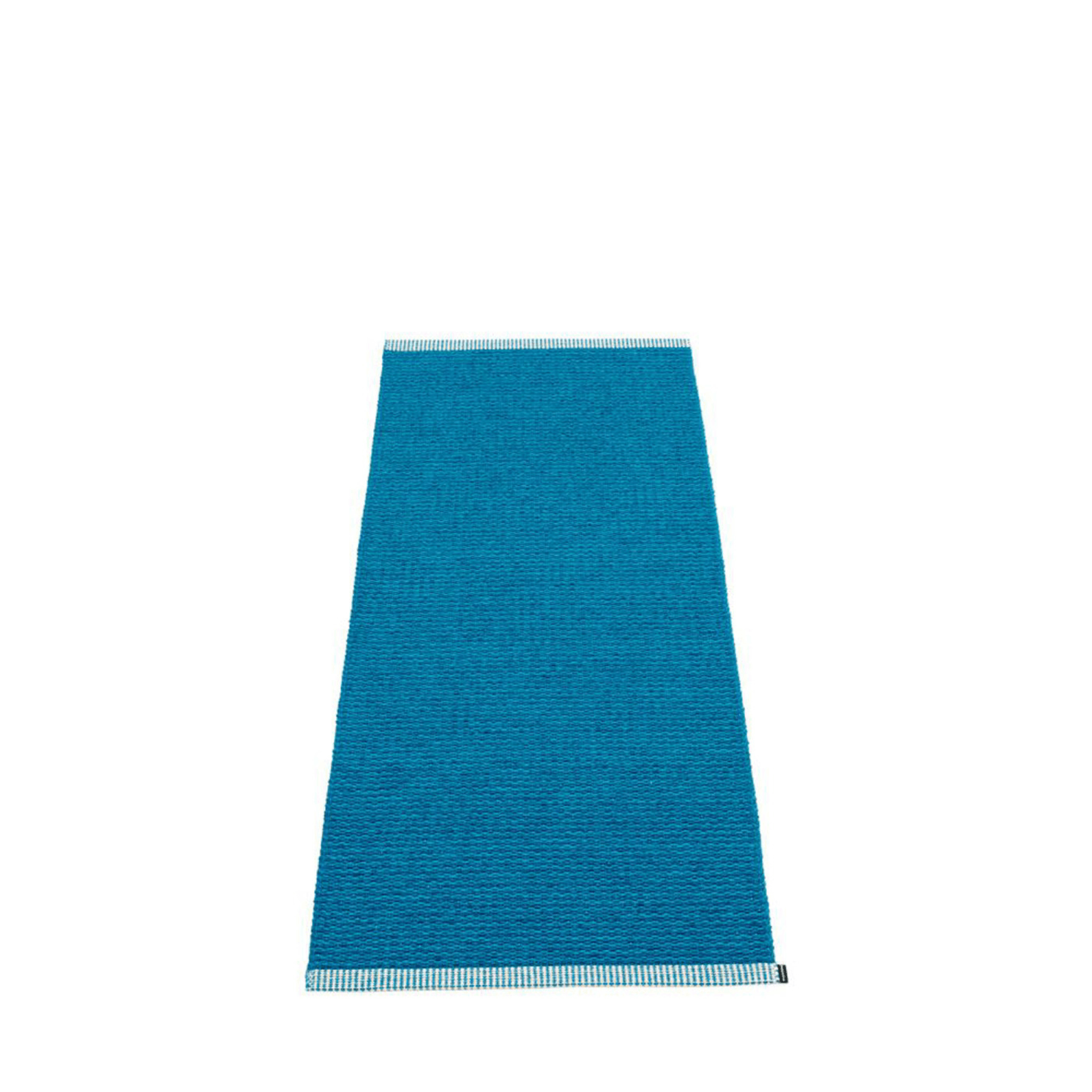 Mono Rug - Petrol - Sea Green Designs