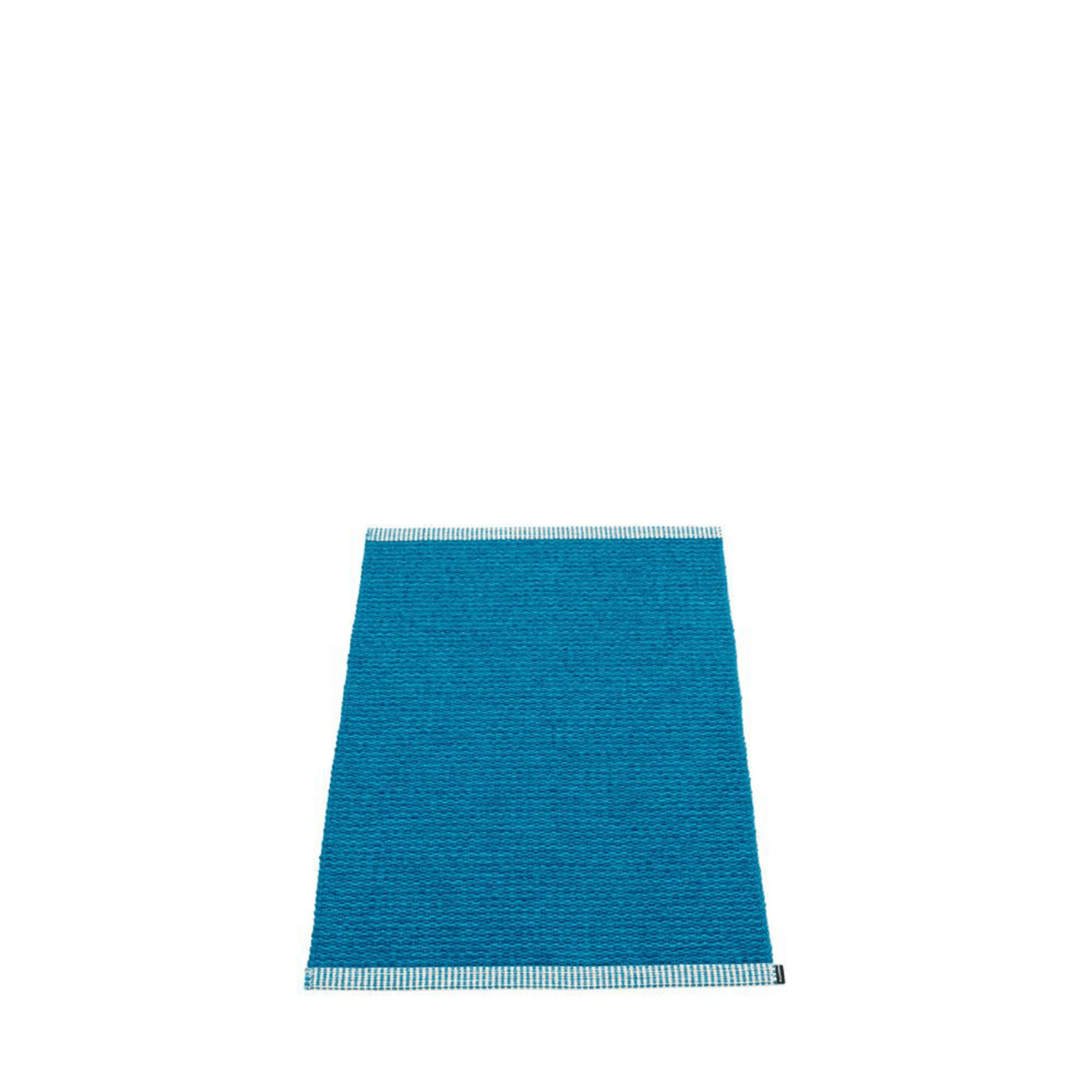 Mono Rug - Petrol - Sea Green Designs