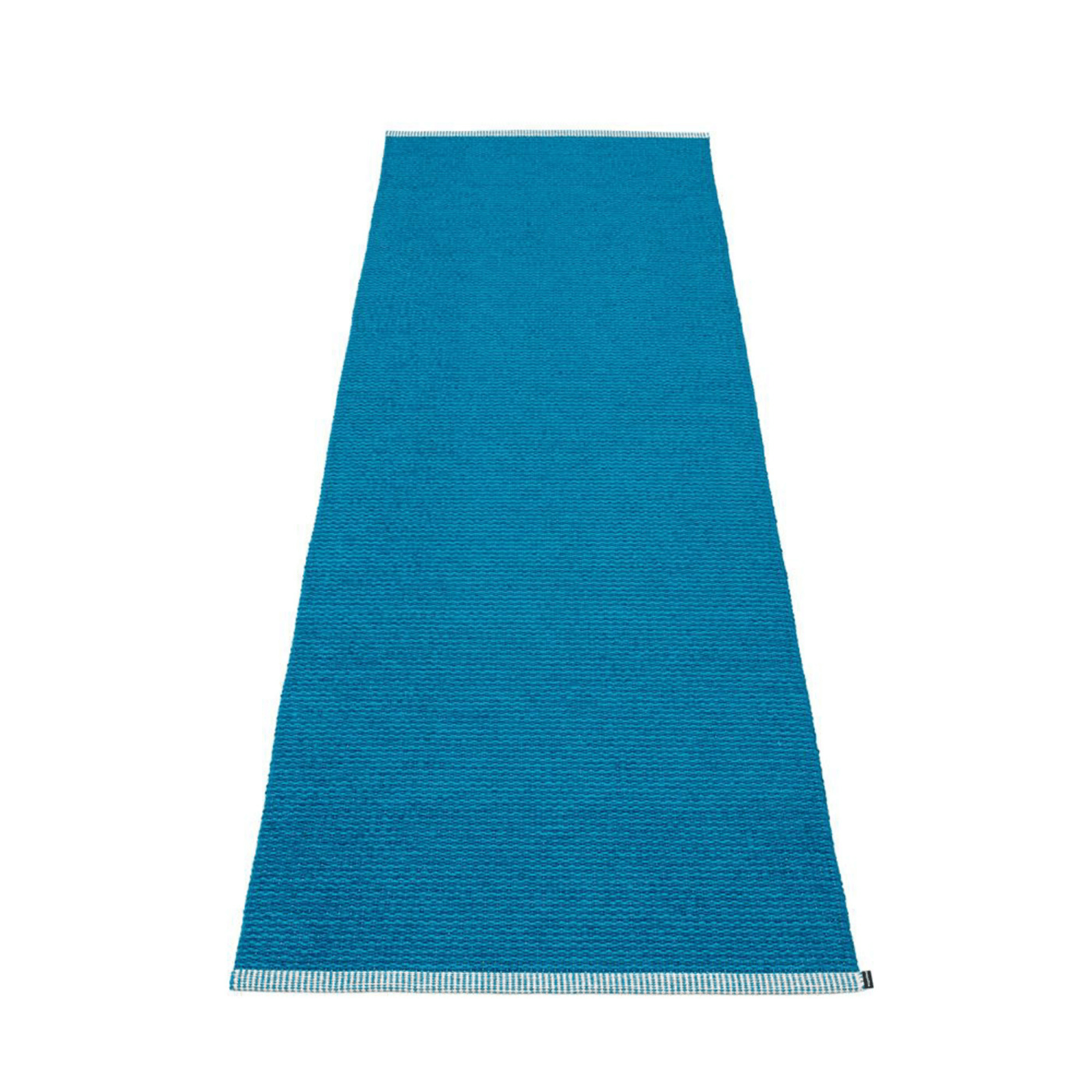 Mono Rug - Petrol - Sea Green Designs