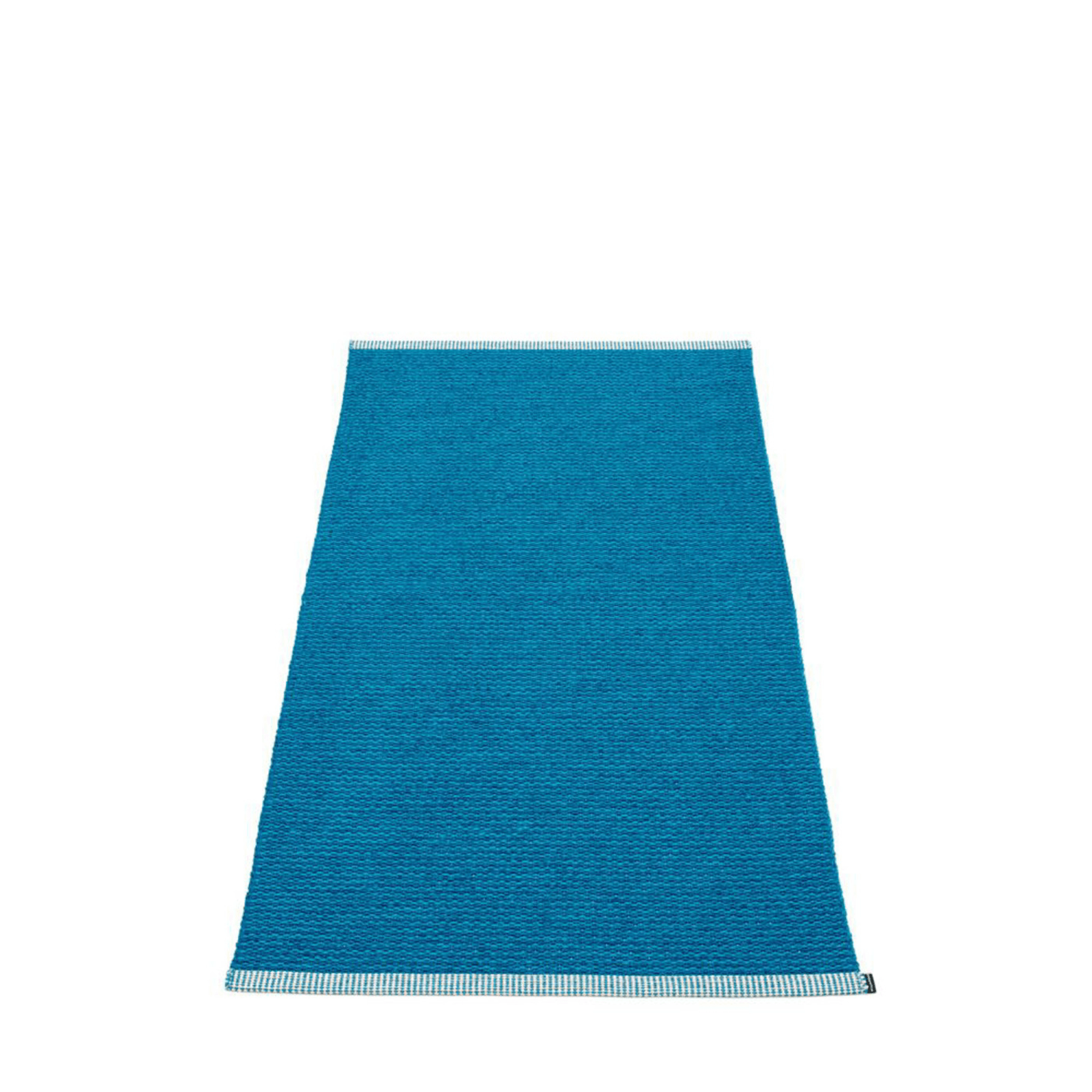 Mono Rug - Petrol - Sea Green Designs