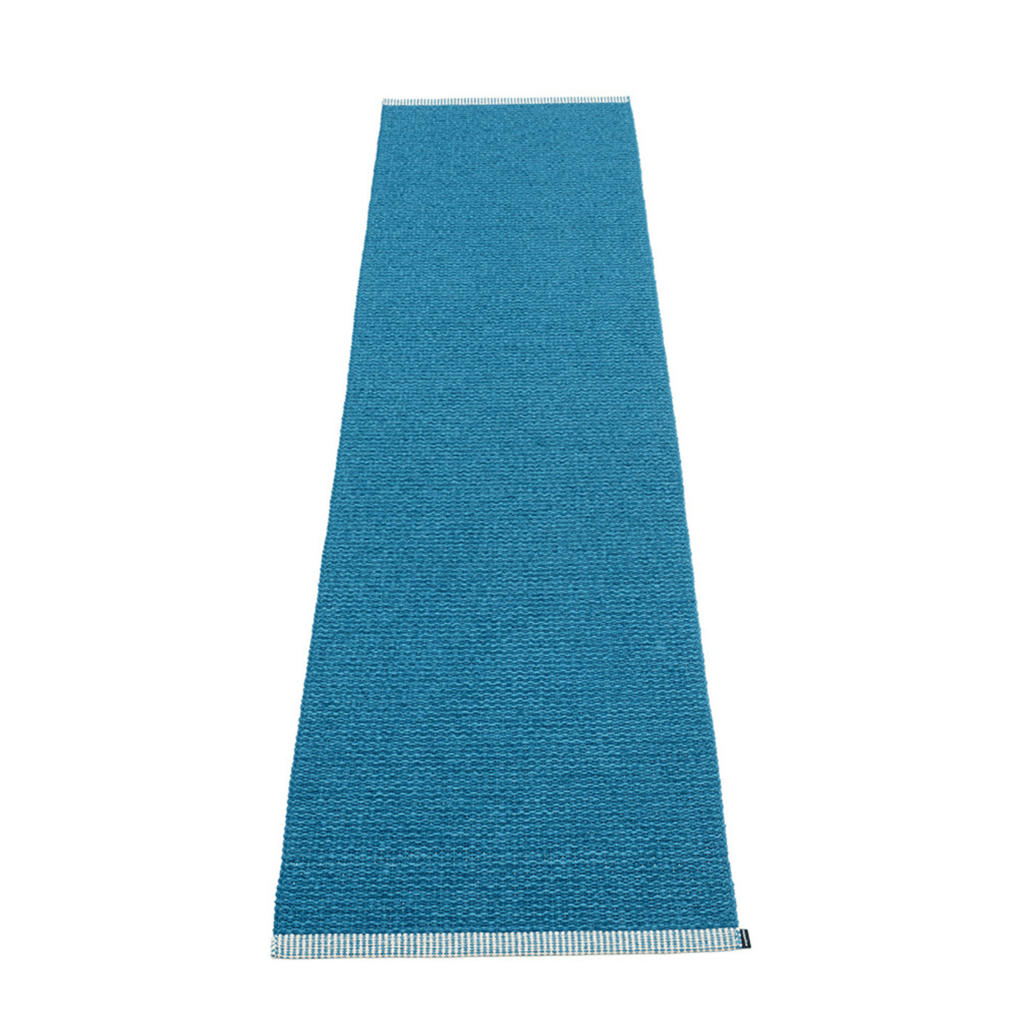 Mono Rug - Petrol - Sea Green Designs