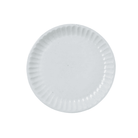 Nathalie Matte White Scallop Dinner Plate, Set of 4 - Sea Green Designs
