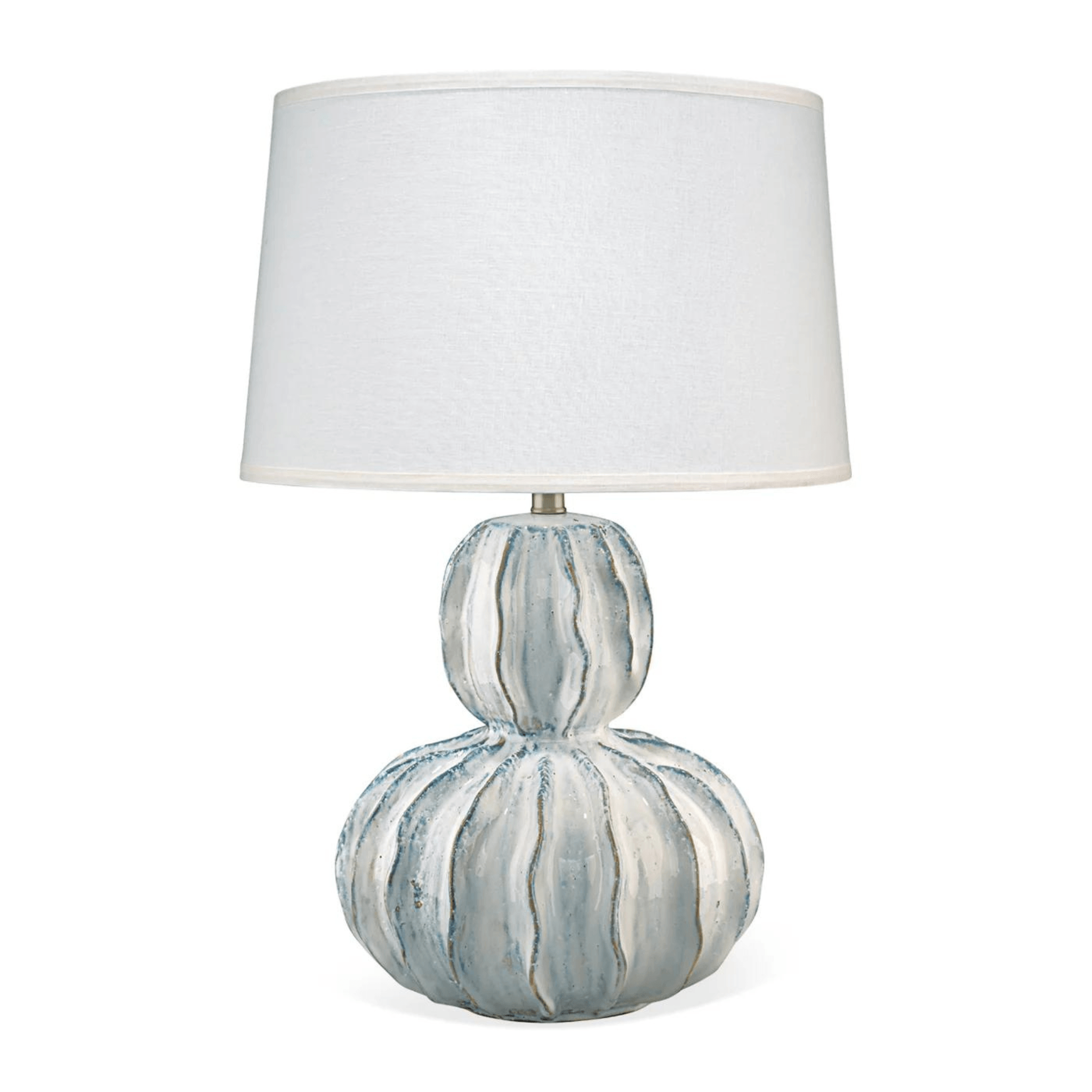 Oceane Gourd Table Lamp - Sea Green Designs