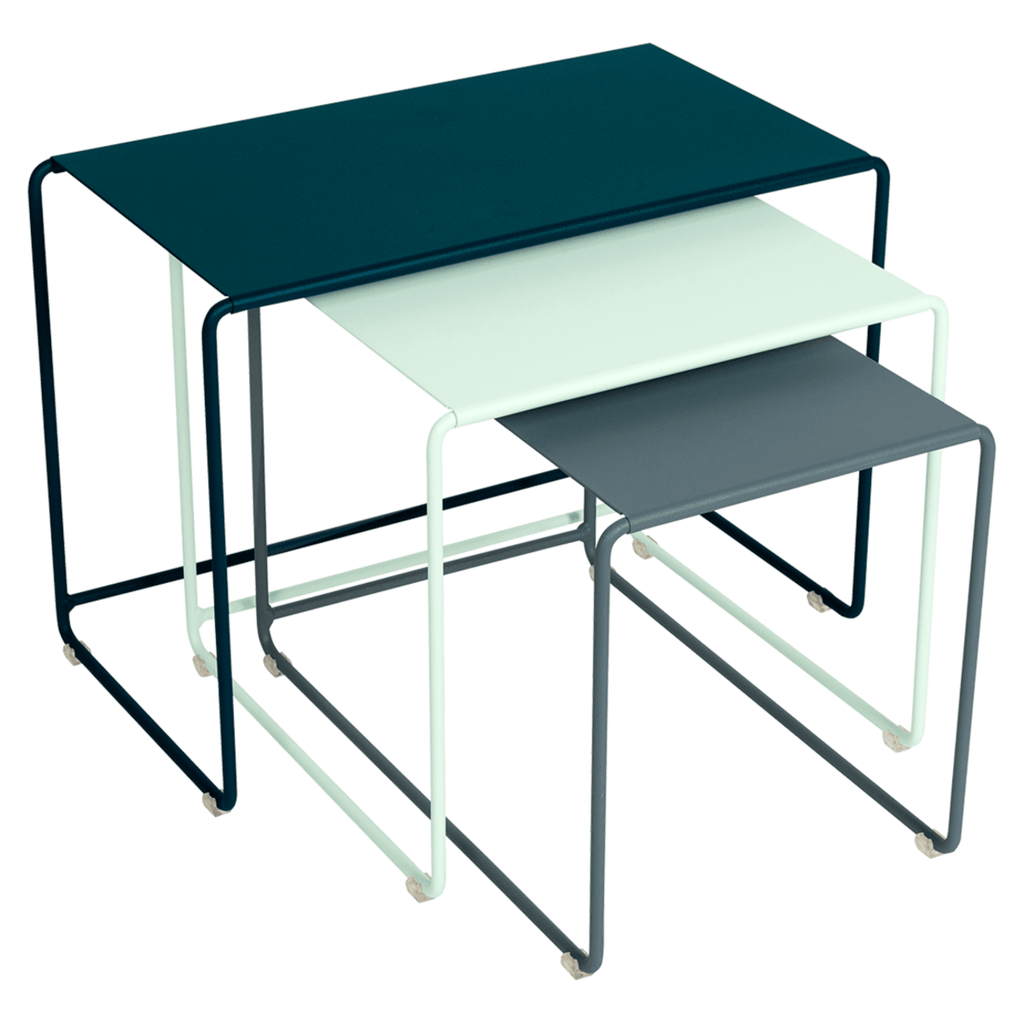 Oulala Nesting Tables - Sea Green Designs