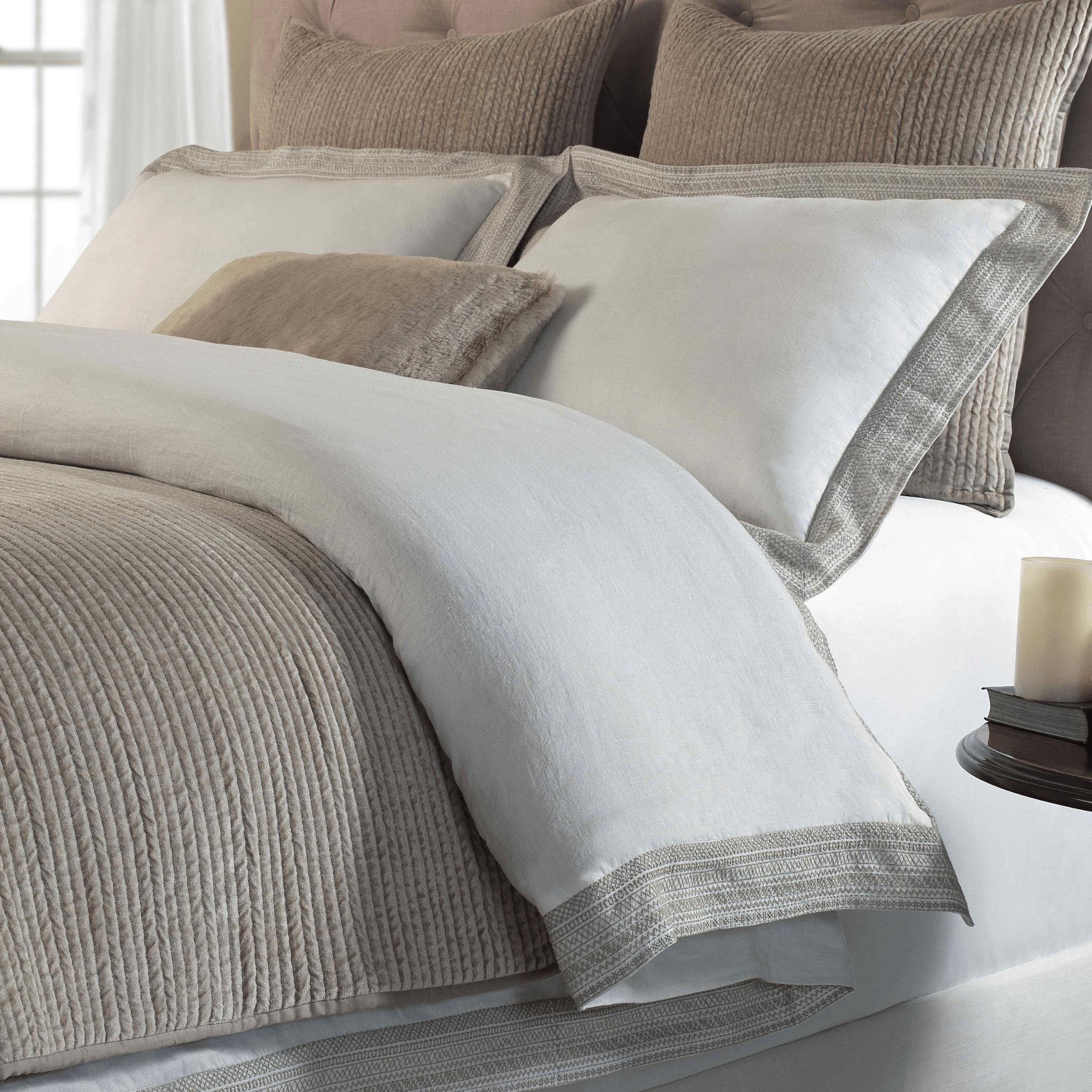 Parker Duvet - Sea Green Designs