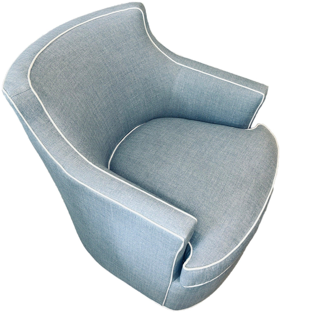 Piper Swivel Chair - Sea Green Designs