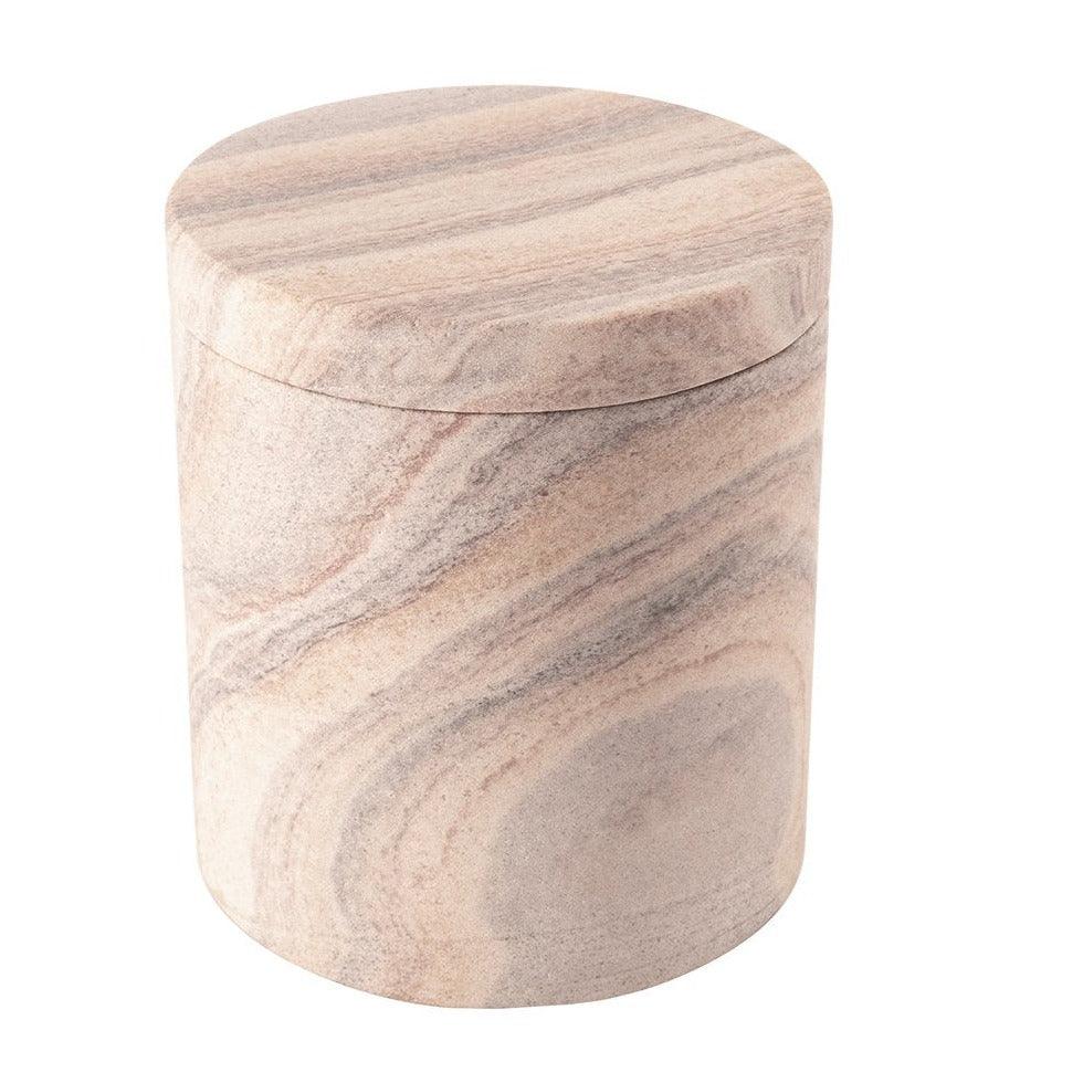 Rainbow Sandstone Canister - Sea Green Designs