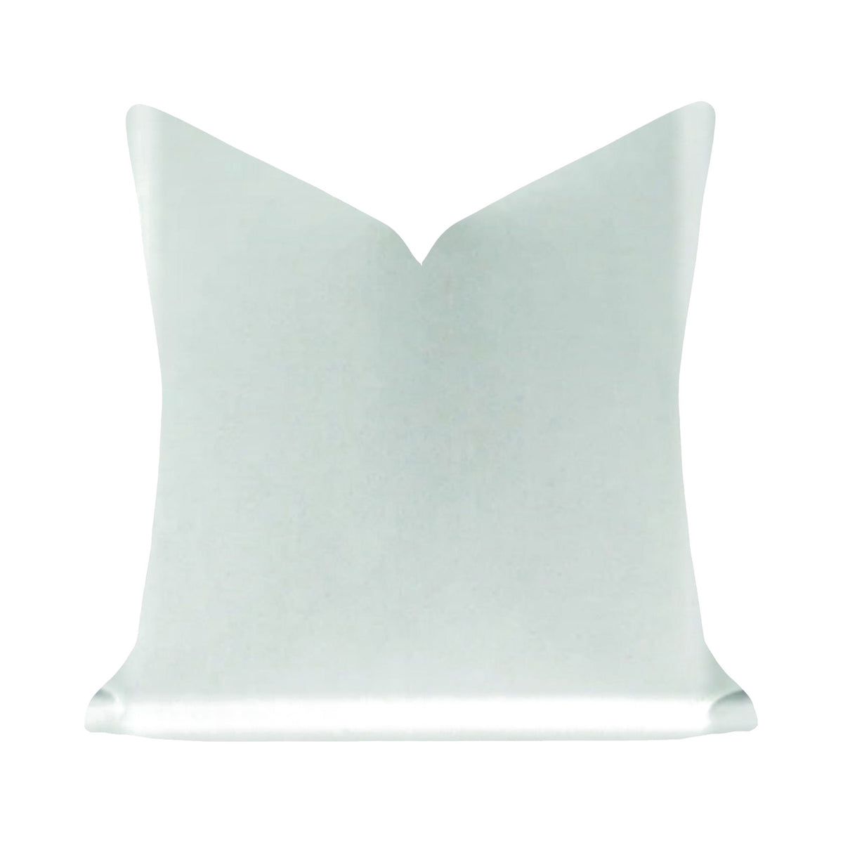 Solid Velvet Pillow in Robin's Egg