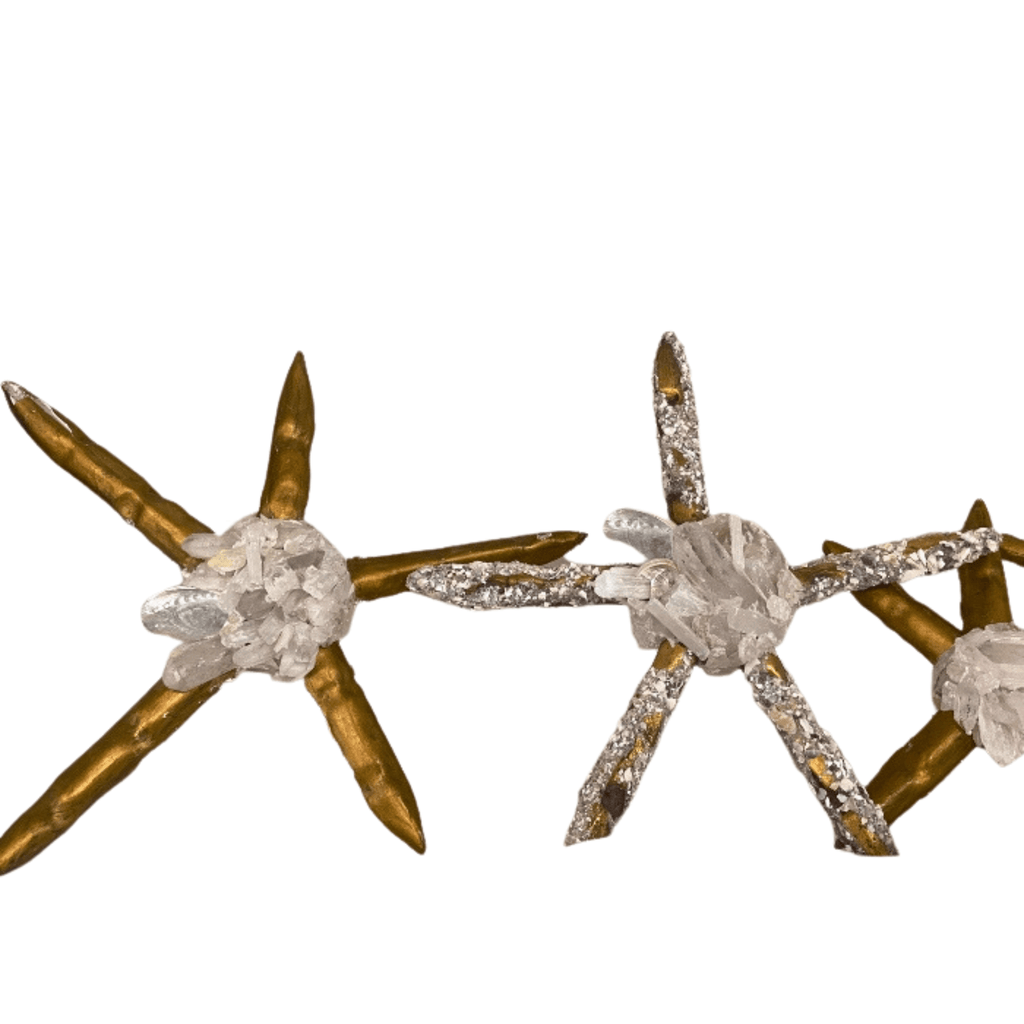 Salvaged Starfish with Quartz - Sea Green Designs