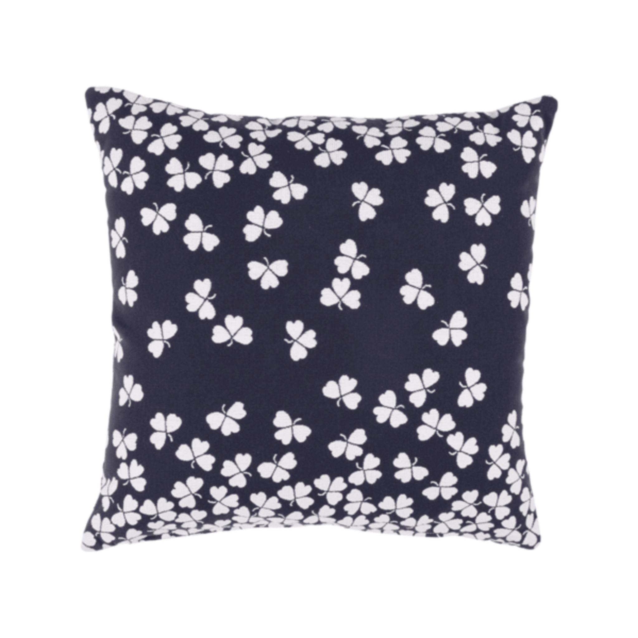 Square Trefle Pillow - Sea Green Designs