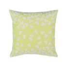 Square Trefle Pillow - Sea Green Designs