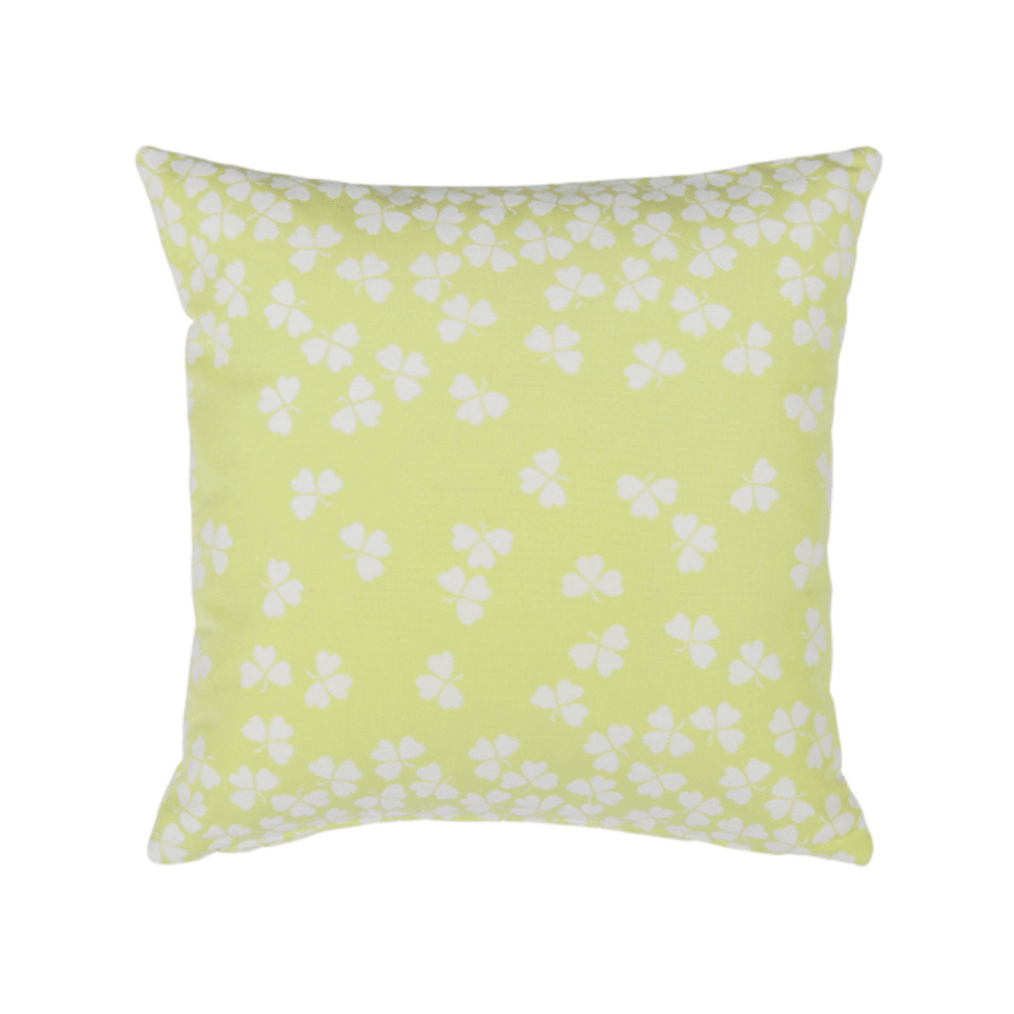 Square Trefle Pillow - Sea Green Designs