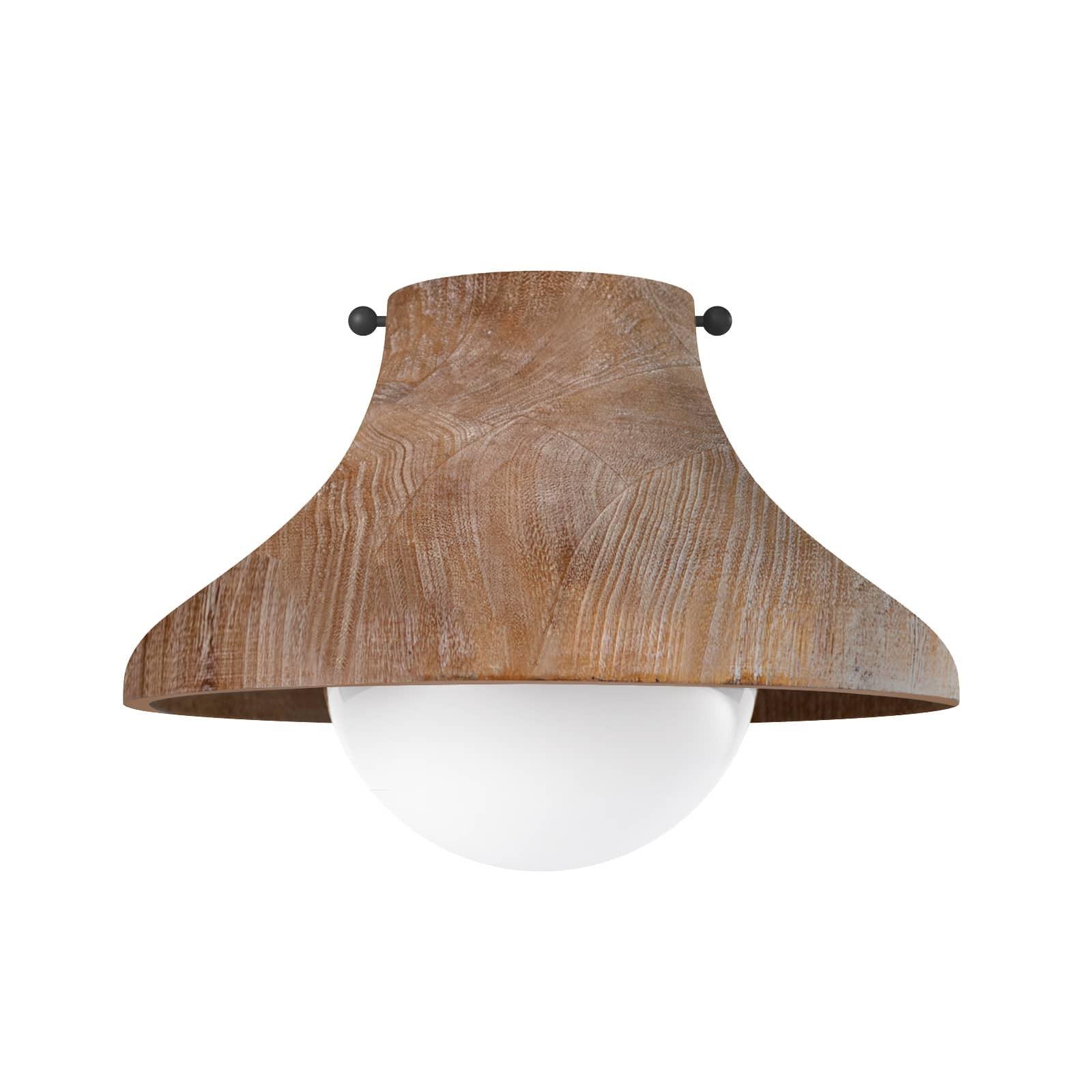 Surfside Wood Flush Mount - Sea Green Designs