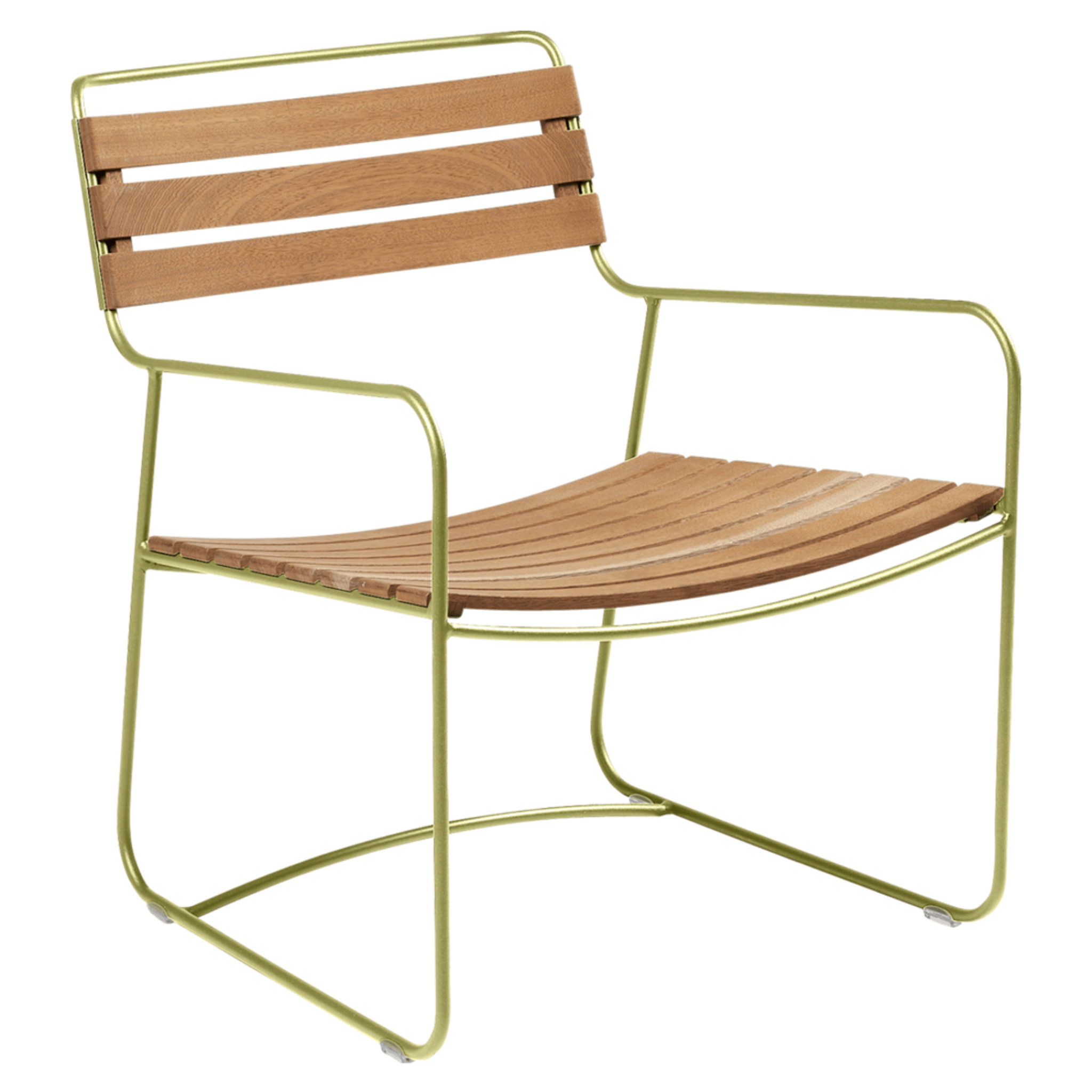 Surprising Teak Low Armchair - Sea Green Designs