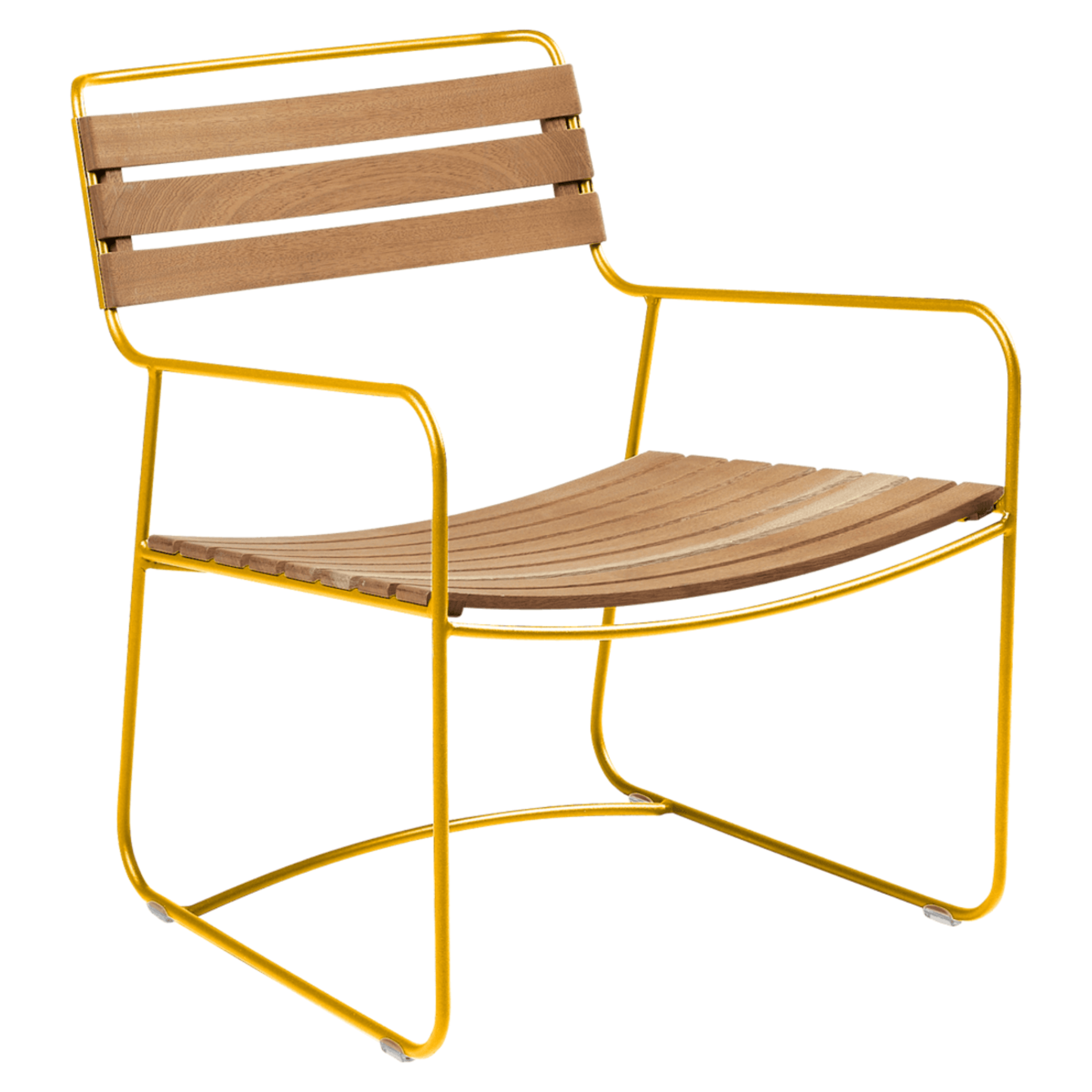 Surprising Teak Low Armchair - Sea Green Designs