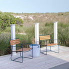 Surprising Teak Low Armchair - Sea Green Designs