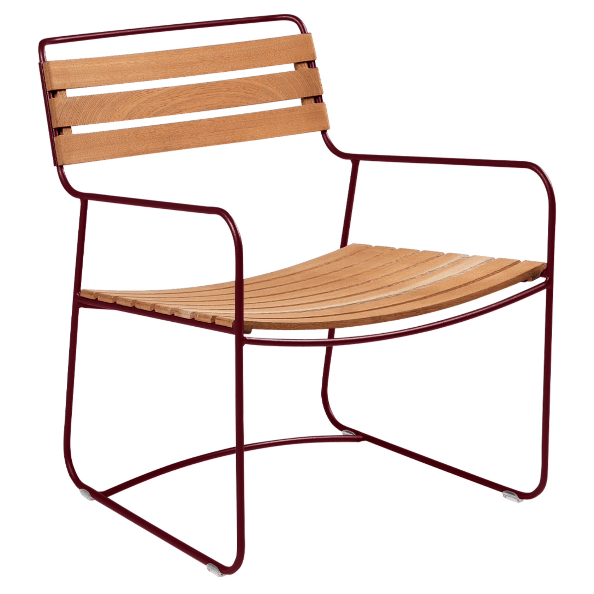 Surprising Teak Low Armchair - Sea Green Designs