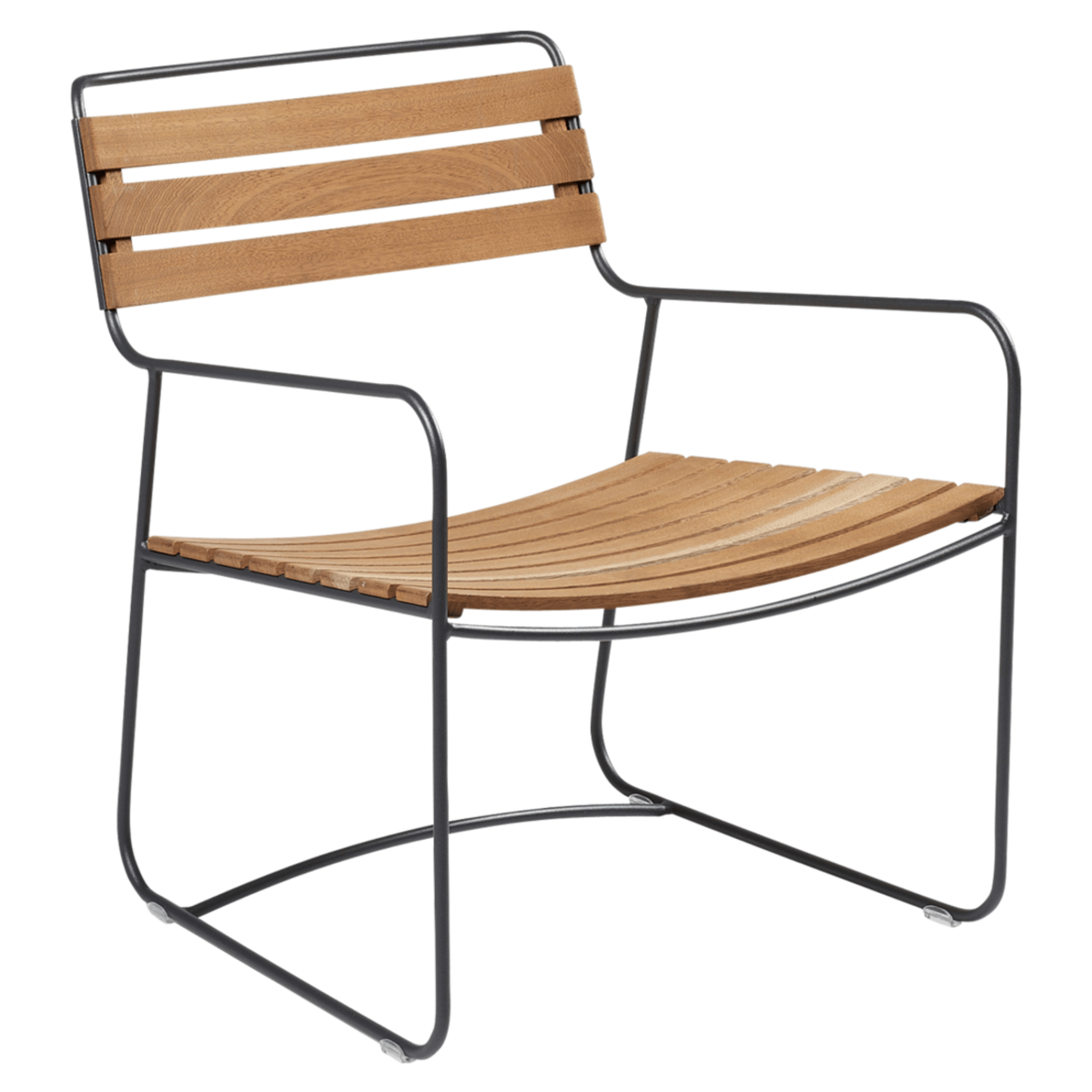 Surprising Teak Low Armchair - Sea Green Designs