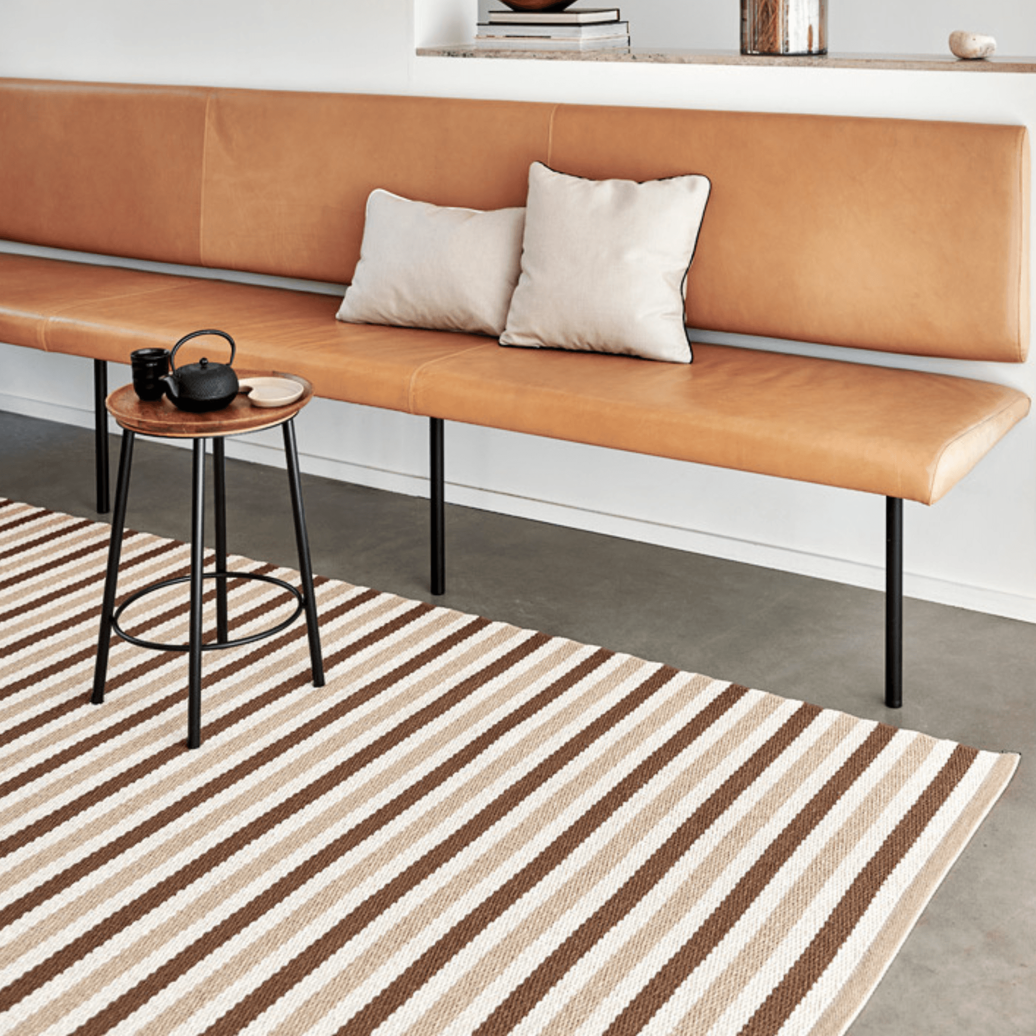 Teo Rug - Brown - Sea Green Designs