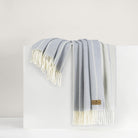 Twilight Fiji Stripe Throw - Sea Green Designs