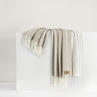 Dune Fiji Stripe Throw - Sea Green Deisigns