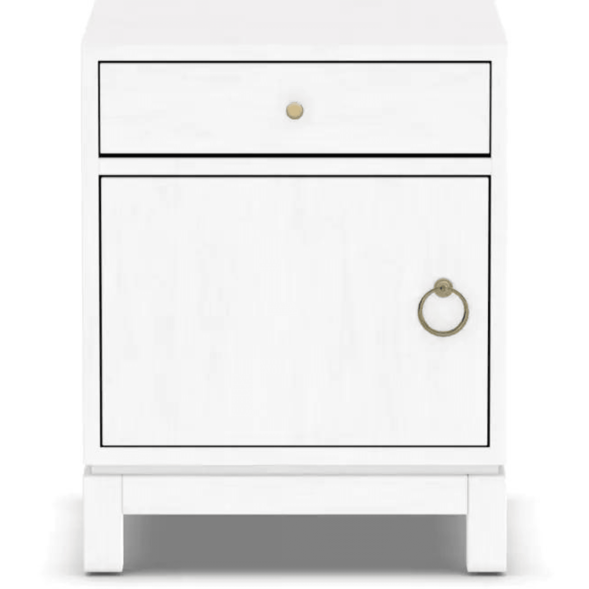 Tomlin Drawer & Door Nightstand - Sea Green Designs