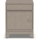 Tomlin Drawer & Door Nightstand - Sea Green Designs