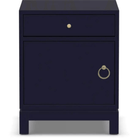 Tomlin Drawer & Door Nightstand - Sea Green Designs