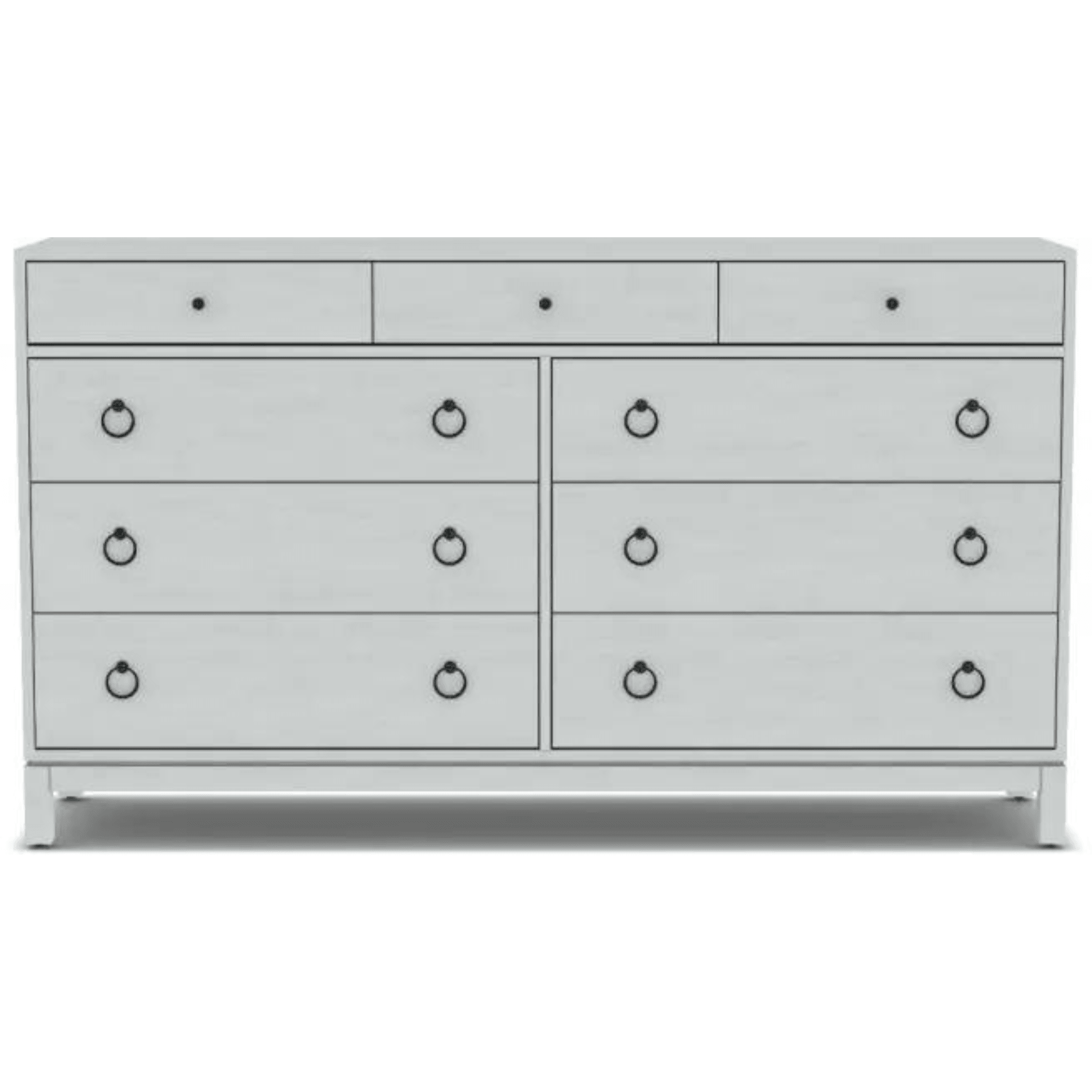 Tomlin Nine Drawer Dresser - Sea Green Designs