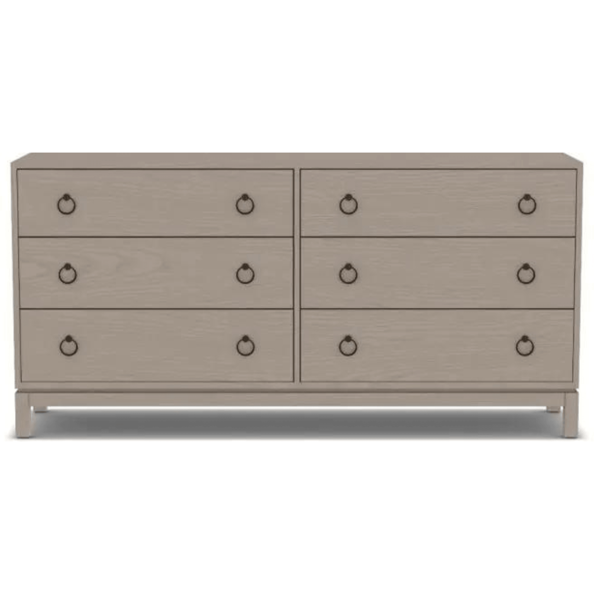 Tomlin Six Drawer Dresser - Sea Green Designs