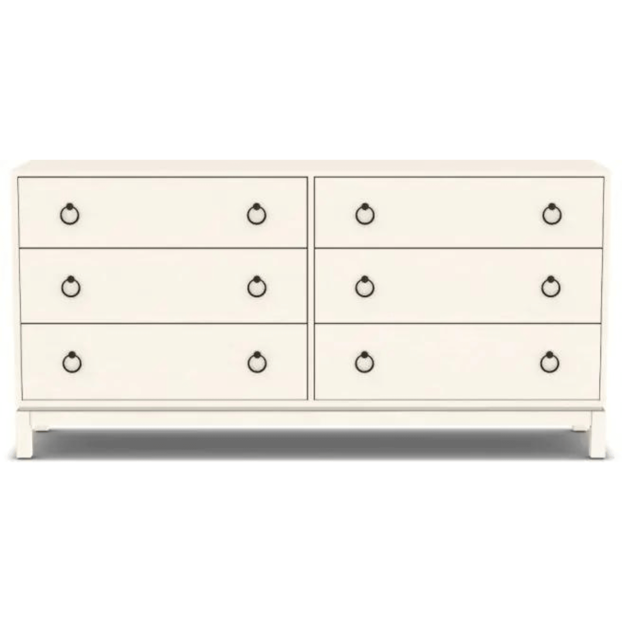 Tomlin Six Drawer Dresser - Sea Green Designs