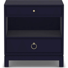 Tomlin Two Drawer Nightstand - Sea Green Designs