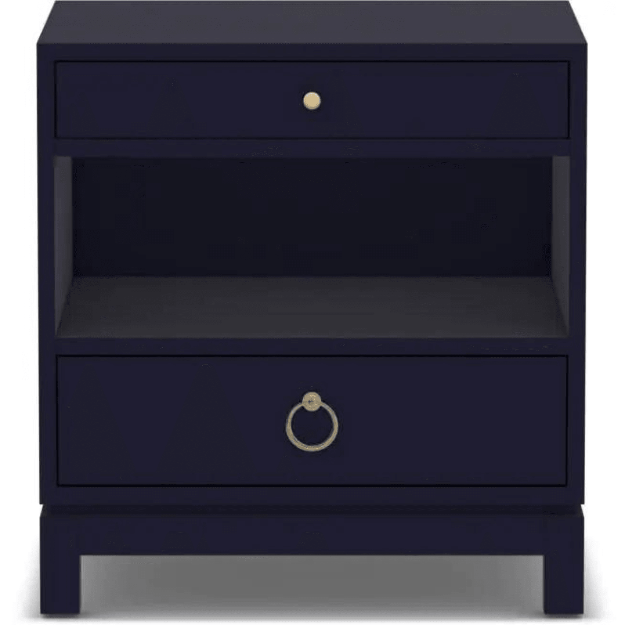 Tomlin Two Drawer Nightstand - Sea Green Designs