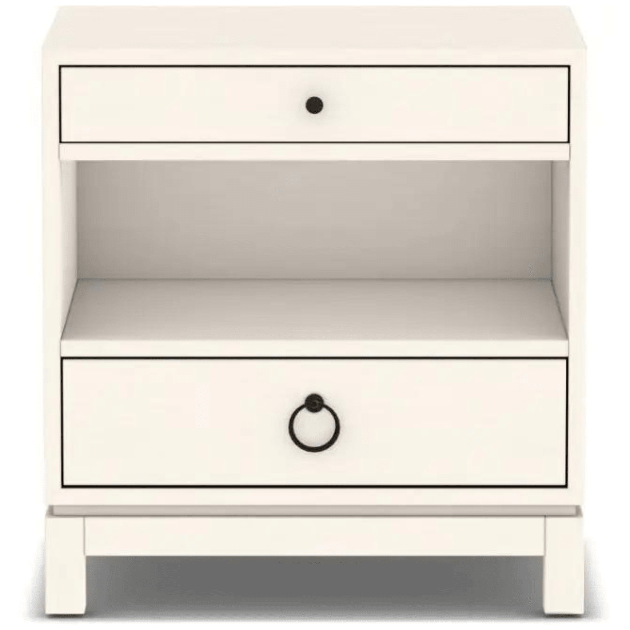 Tomlin Two Drawer Nightstand - Sea Green Designs