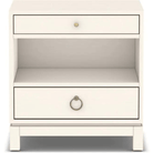 Tomlin Two Drawer Nightstand - Sea Green Designs