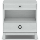Tomlin Two Drawer Nightstand - Sea Green Designs