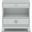 Tomlin Two Drawer Nightstand - Sea Green Designs