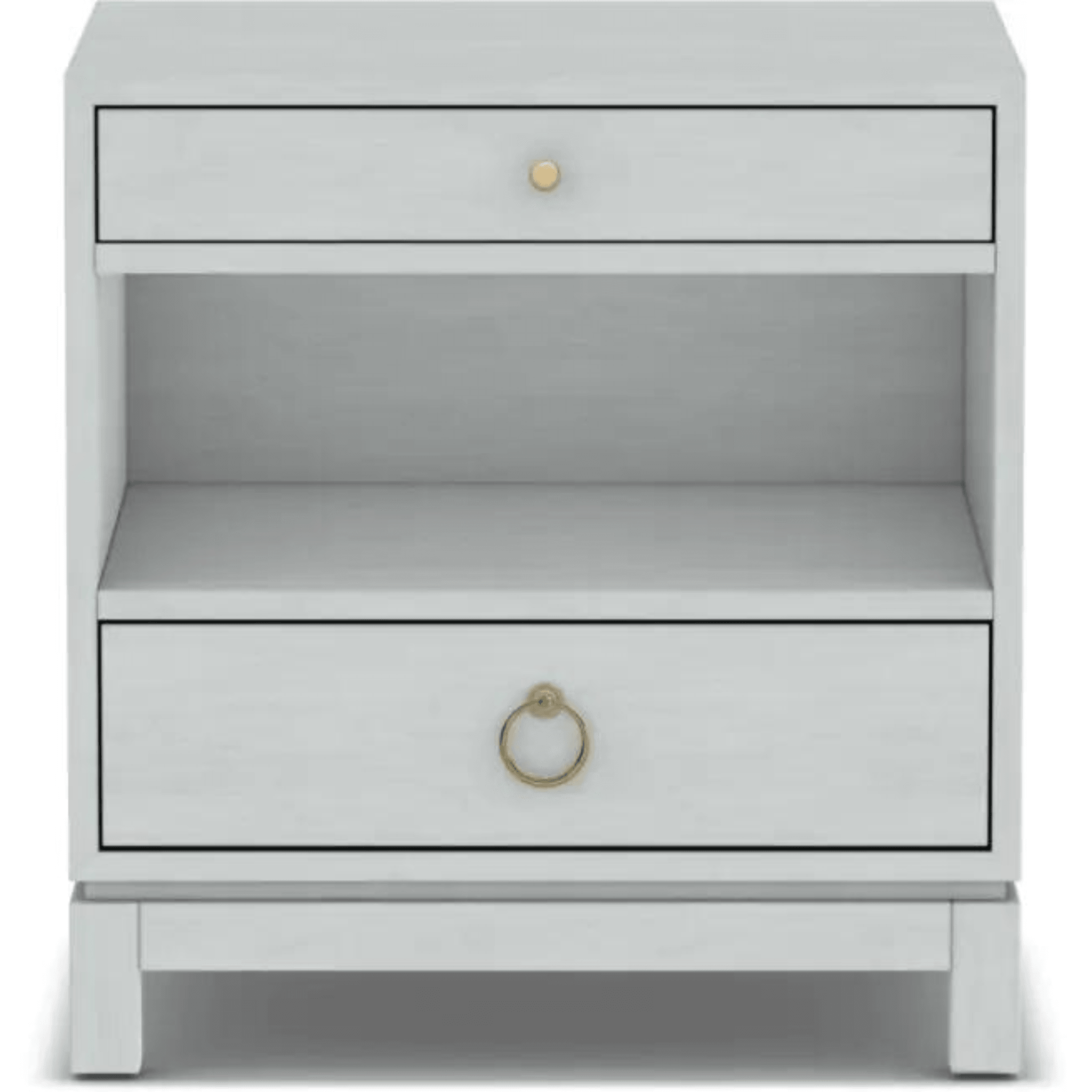 Tomlin Two Drawer Nightstand - Sea Green Designs