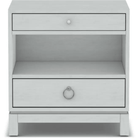 Tomlin Two Drawer Nightstand - Sea Green Designs