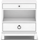 Tomlin Two Drawer Nightstand - Sea Green Designs