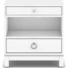Tomlin Two Drawer Nightstand - Sea Green Designs