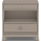 Tomlin Two Drawer Nightstand - Sea Green Designs