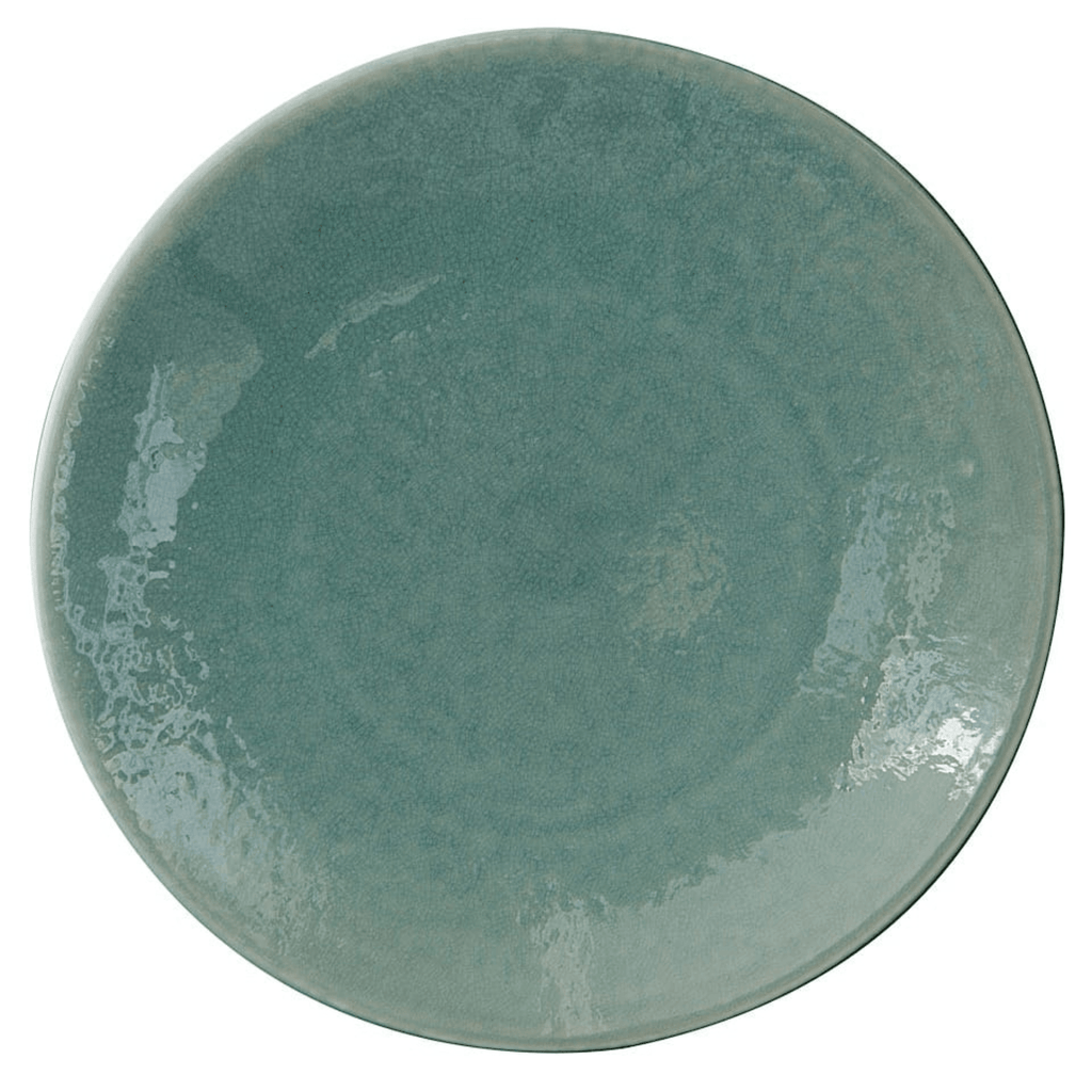Tourron Natural Dinner Plate - Sea Green Designs