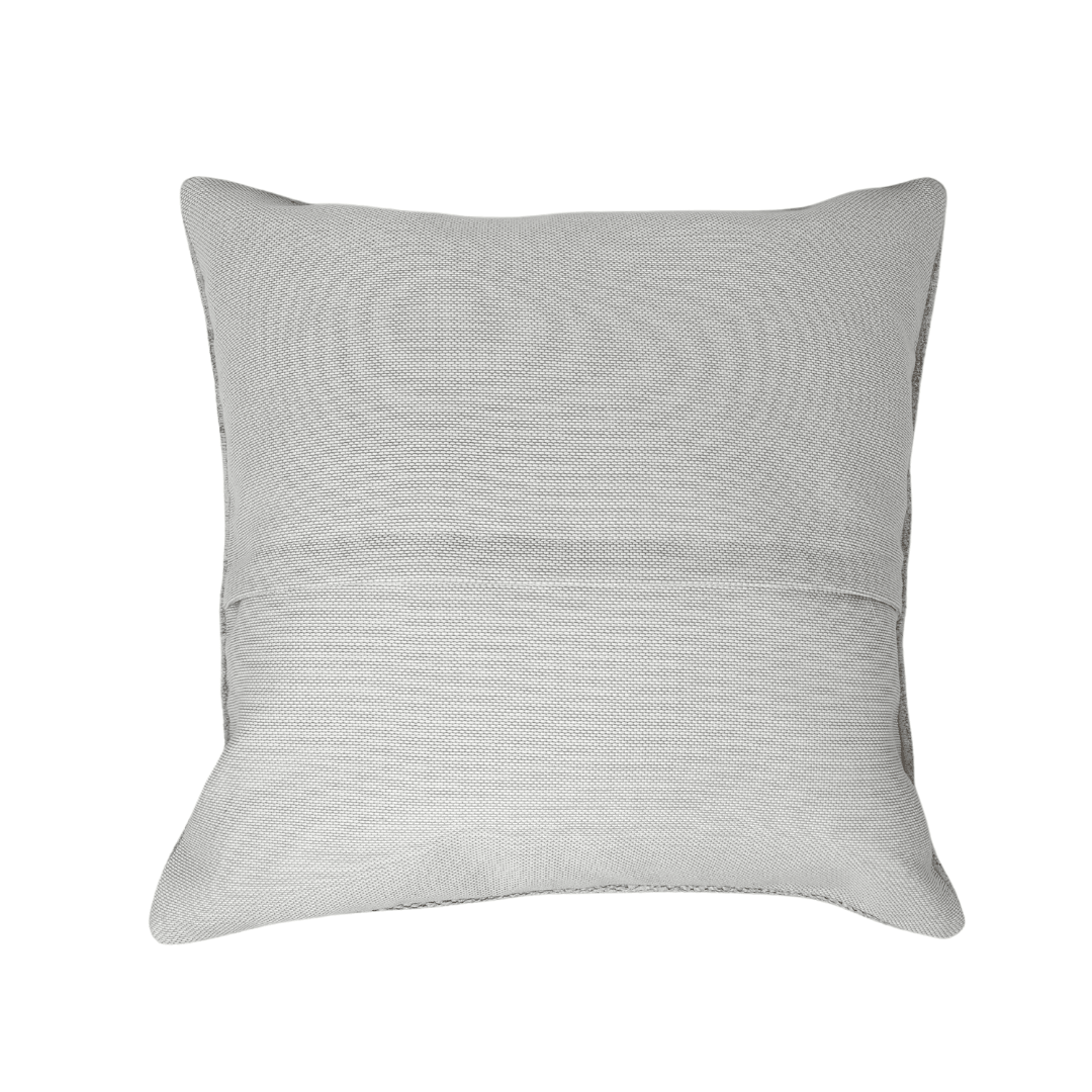 Vintage Recycled Fabric Throw Pillow - Sea Green Designs